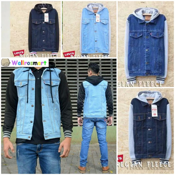 jaket levis hoodie original