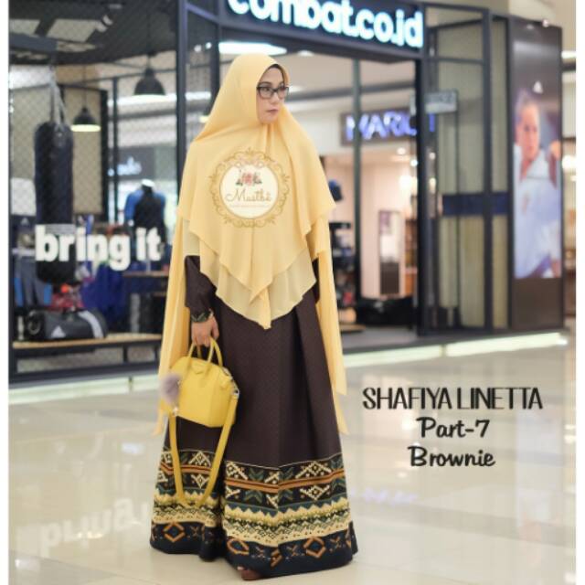 Gamis syari shafiyah elegant ( SET )
