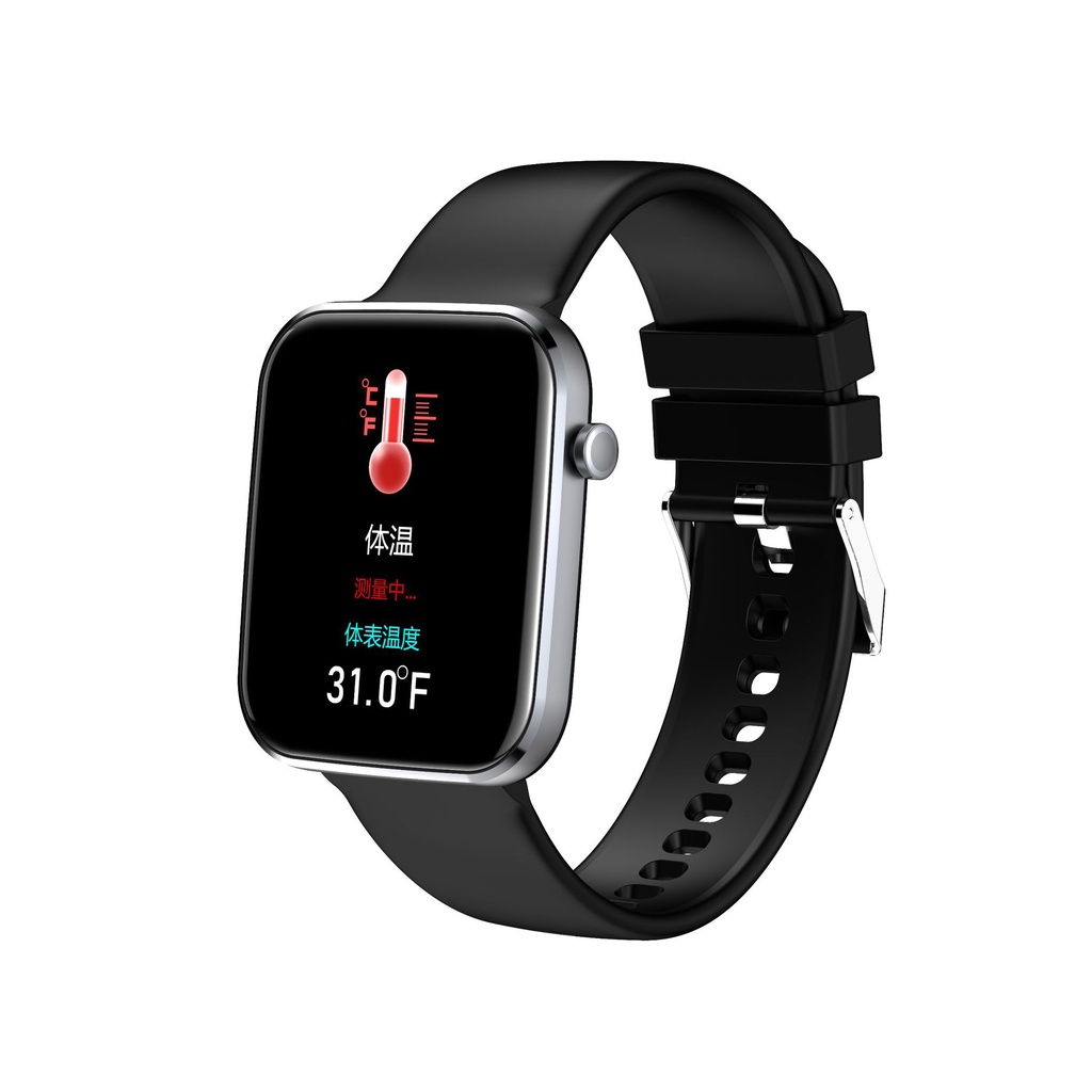 Z15t Smart Gelang 1.69-Inch Besar Layar Warna namis Denyut Jantung Suhu Tubuh Darah tekanan Tidur Mo