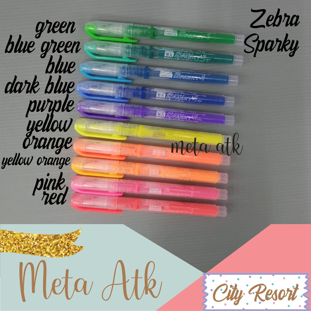 

Stabilo / Highlighter Pen Zebra Sparky-1