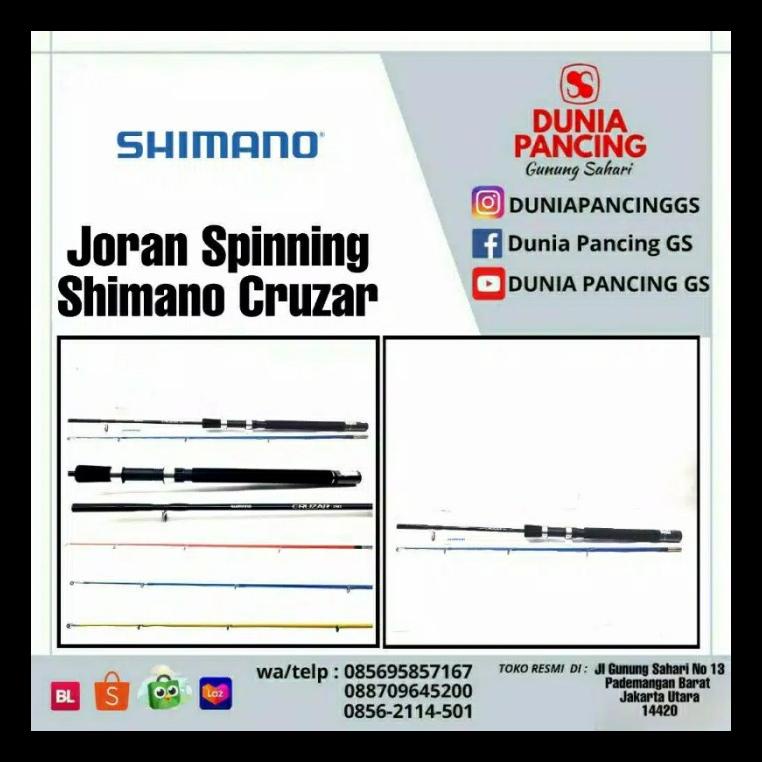 BEST SELLER JORAN SHIMANO CRUZAR 2562 ALAT PANCING TERLARIS DAN MURAH AL2