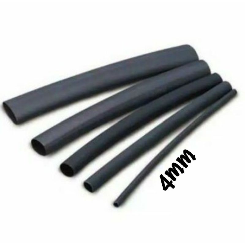 Heat Shrink Tube 4mm - Isolasi Bakar Selongsong Kabel