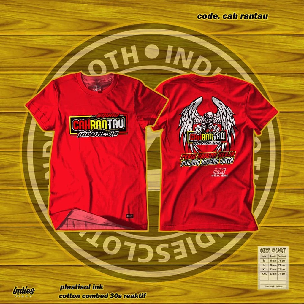 Kaos Anak Rantau Indonesia