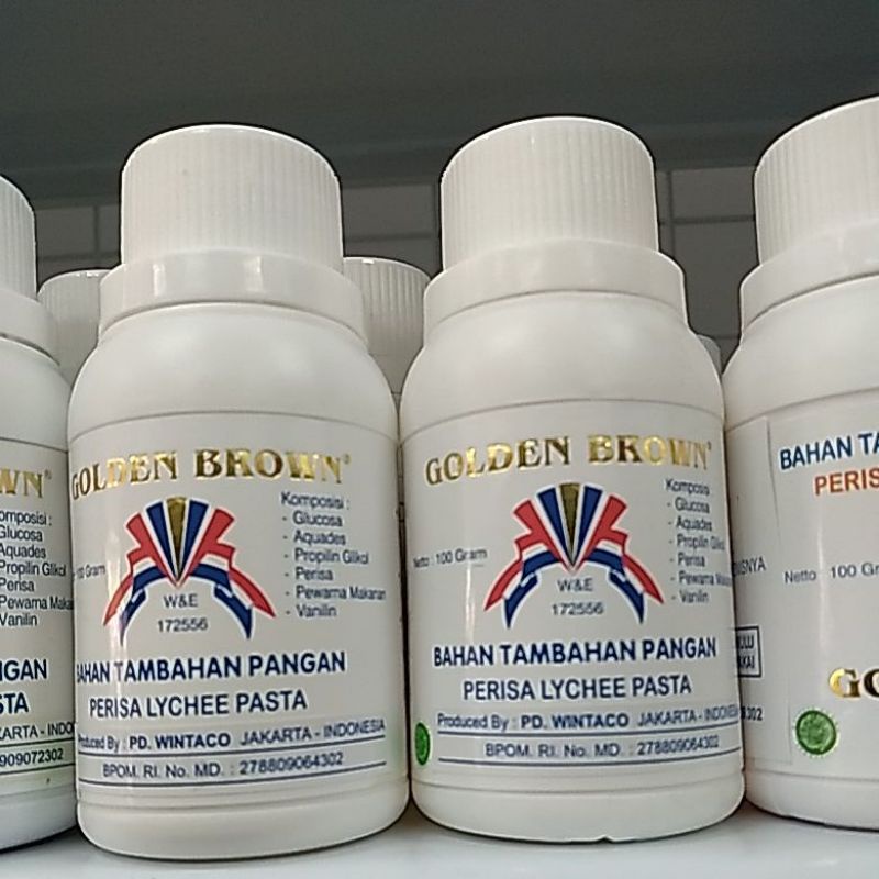 

GOLDEN BROWN Perisa Pasta Lychee 100gr