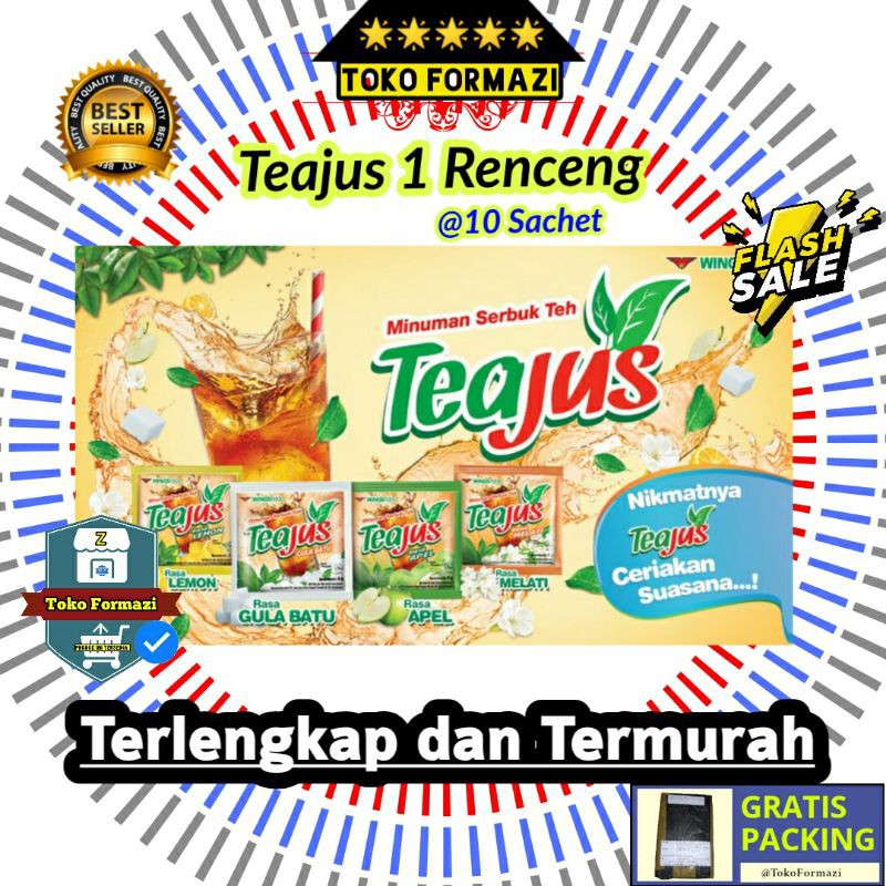 

Teajus Aneka Rasa 1 Renceng @10Sachet