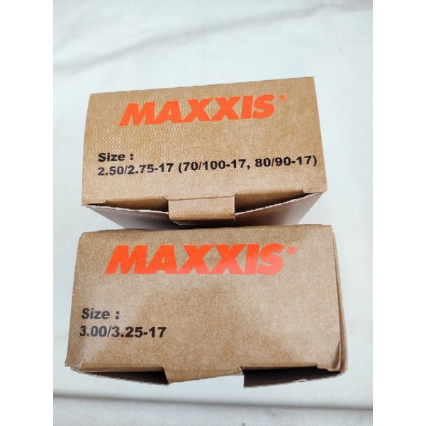 Ban Dalam 225 250 275 300 325 Ring 17 Dan 14 Maxxis - Ban Dalam 250/275 - 300/325 Ring 17 Dan 14 Maxxis