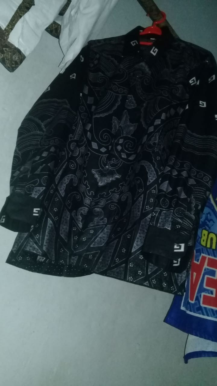 Size M L Xl Xxl Bswart Batik Hrb026 Kenongo Hem Pendek Padi Pekalongan M L Xl Xxl