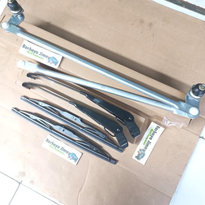 WIPER SET KATANA JIMNYJB31 KOMPLIT LINK TANGKAI WIPER PNP MODEL DERAT