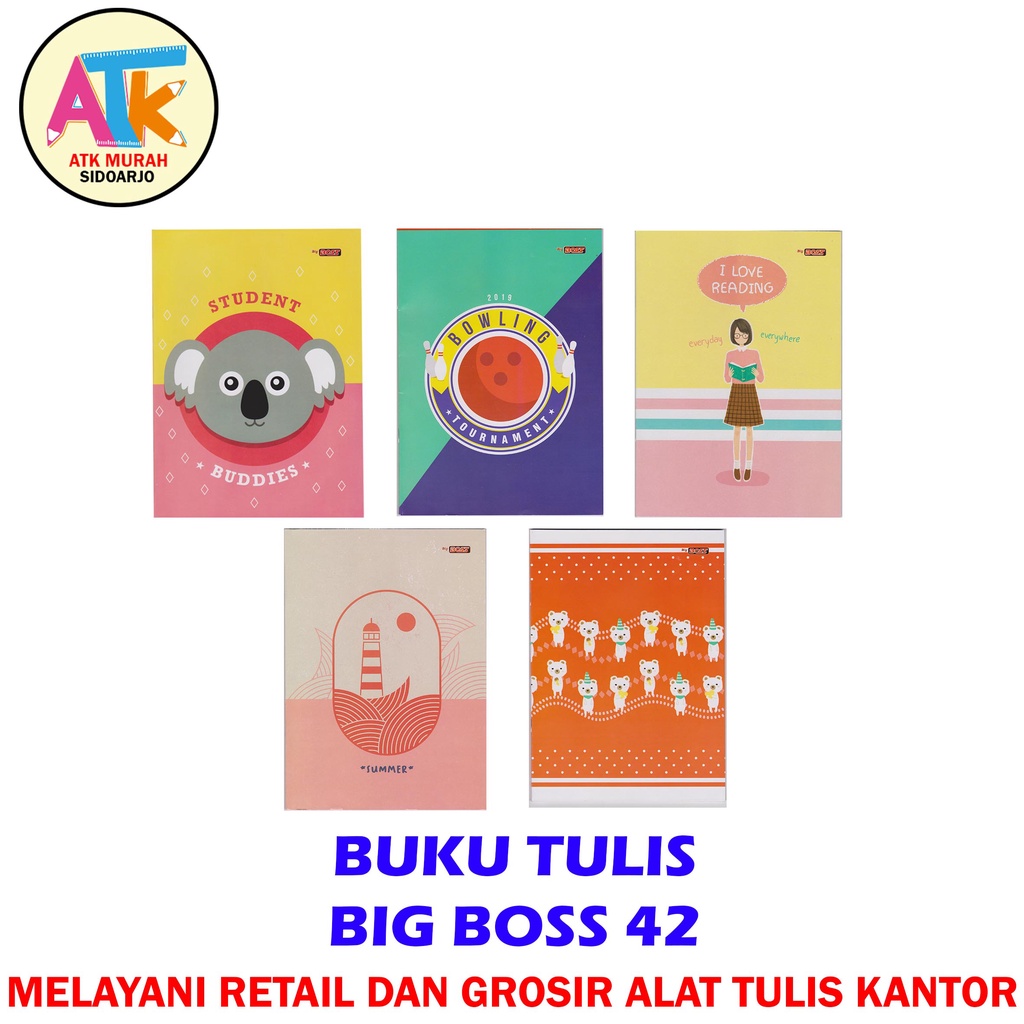 

Buku Tulis Big Boss 42