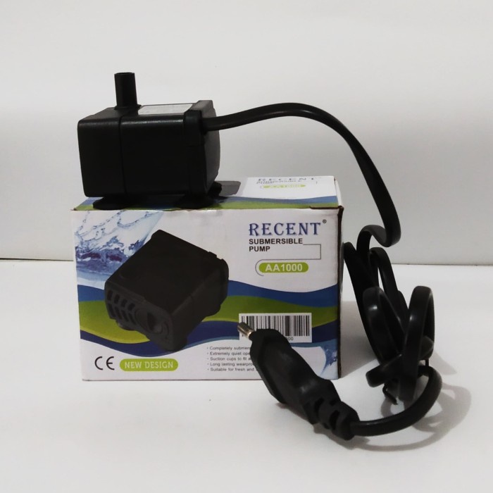 Pompa celup mini Aquarium Recent AA 1000