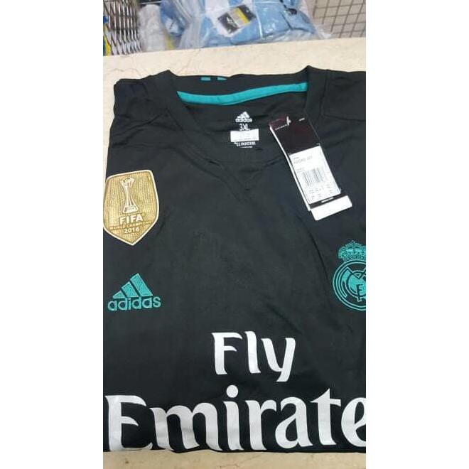 Jersey Real Madrid Away 2017/2018 Big Size 3Xl