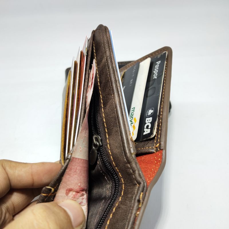 Dompet dompet pria dompet kulit pria dompet lipat dompet laki laki dompet distro