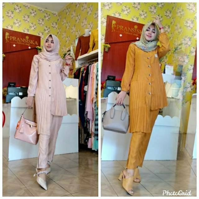 READY  ORI SHR SUPER  NEWWW SET TOP PANTS CHANEL 