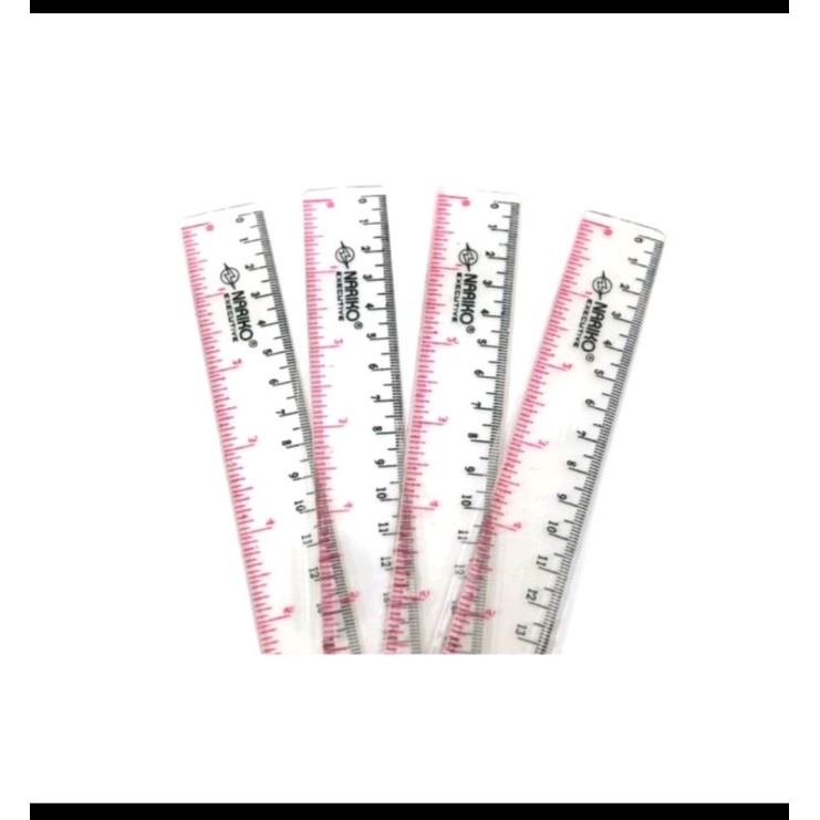 

1 pcs Penggaris Plastik 30 CM per pcs / Penggaris Yamata 30cm ART. 308 / penggaris plastik