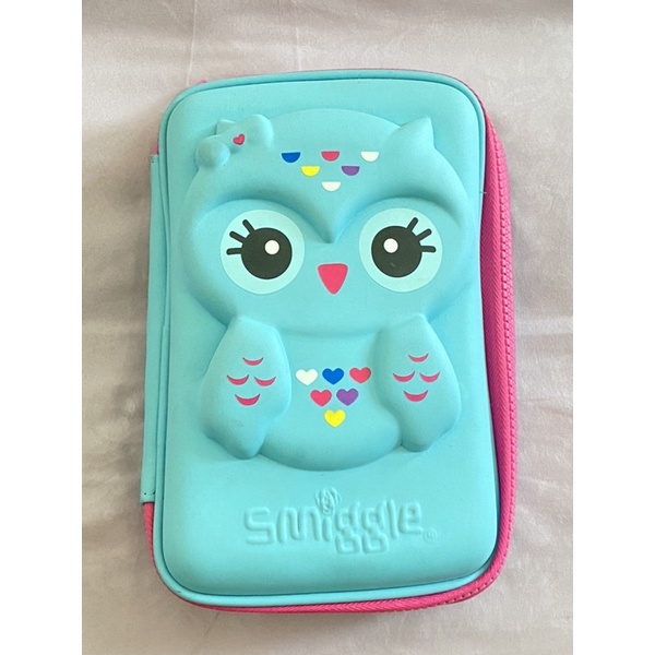 

Smiggle Owl Pencil Case / Kotak Pencil Smiggle Motif Burung Hantu 3D Original