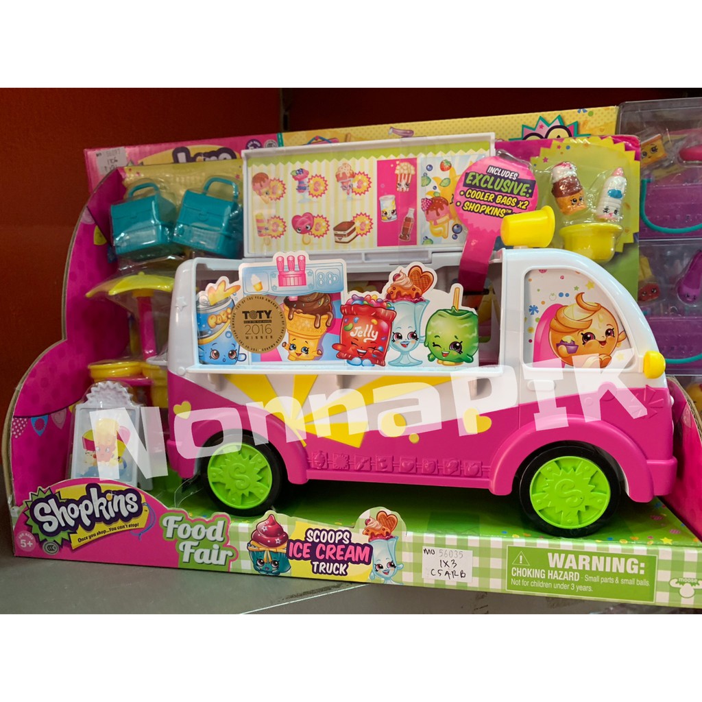 shopkins shoppie and truck