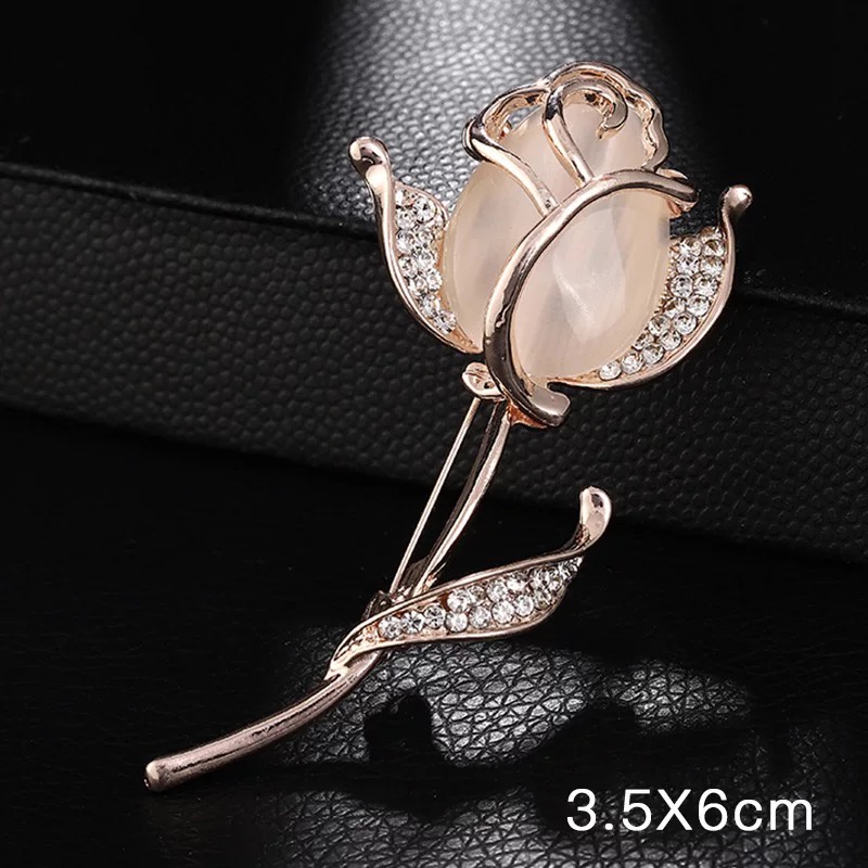 Baru Kreatif Mutiara Pin Bros Berlian Imitasi Bros Elegan Cukup Gaya Bros Mutiara Bros-44#