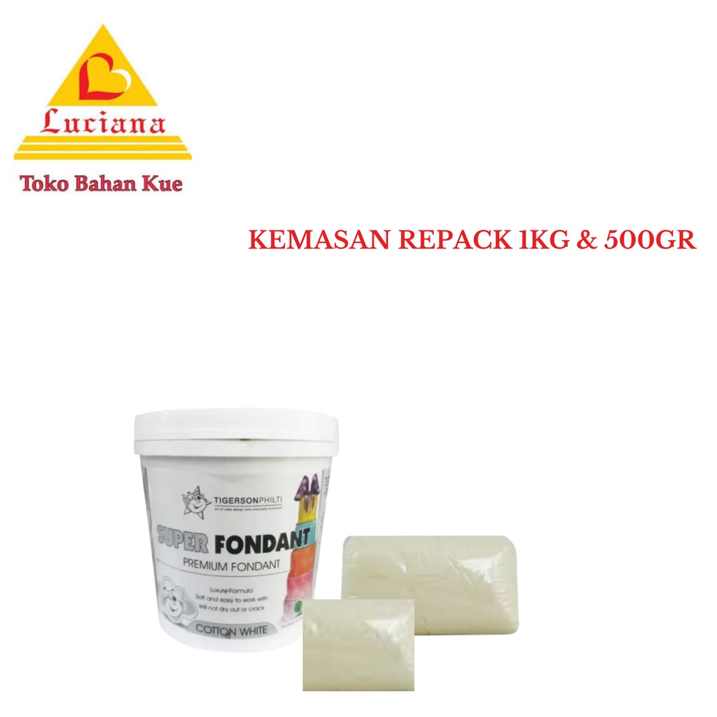 

Super fondant Tigerson 1kg dan 500gr