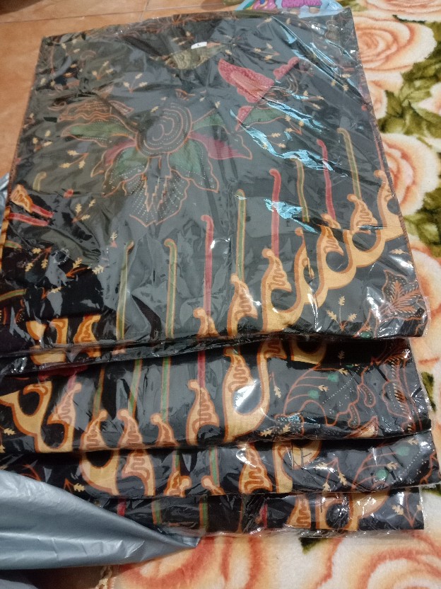 Belanja Kemeja Batik Pria Ppbtk07 Modern Lengan Panjang Casual Modis Trendy Masa Kini M L Xl