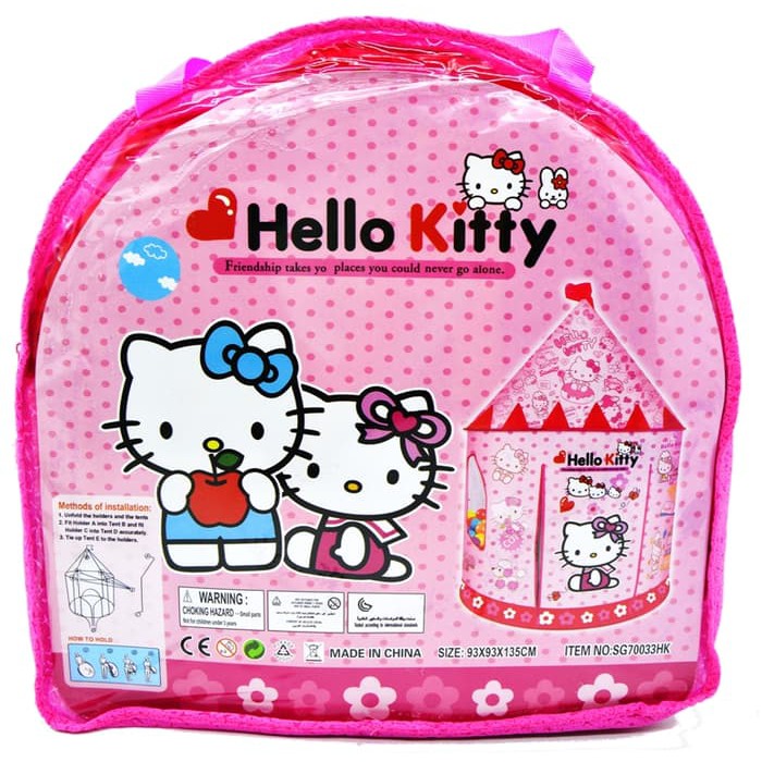 Hot - TENDA CASTLE HELLO KITTY , TENDA ANAK HELLO KITTY MURAH - [DNY]