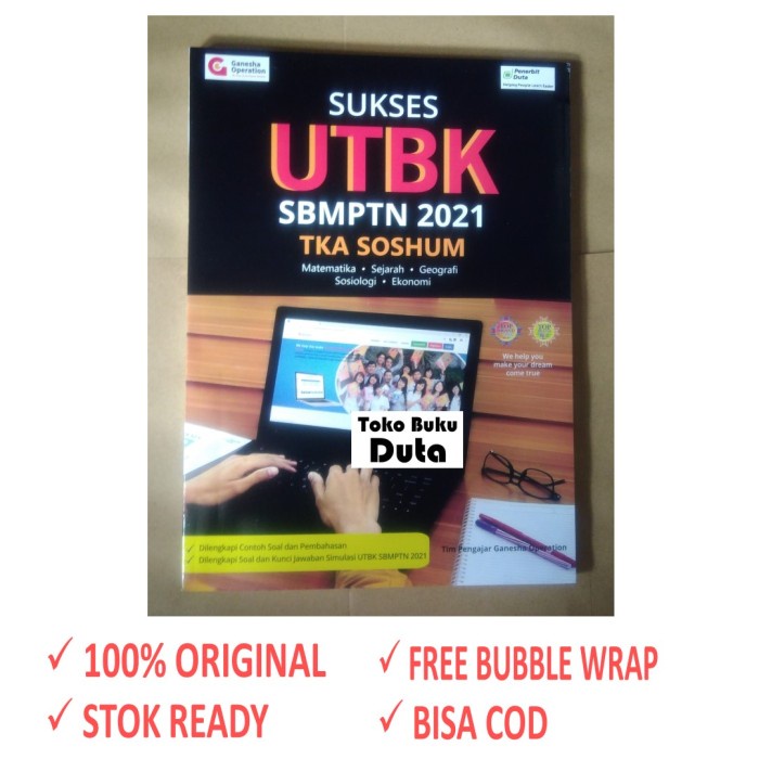 

❤BISA COD❤ Buku SOSHUM UTBK SBMPTN 2021 GANESHA OPERATION