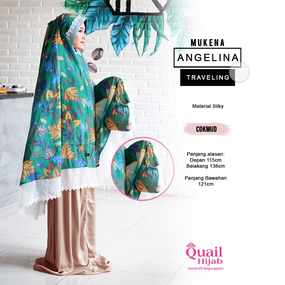 Mukena Dewasa Travelling Original by Quail Hijab