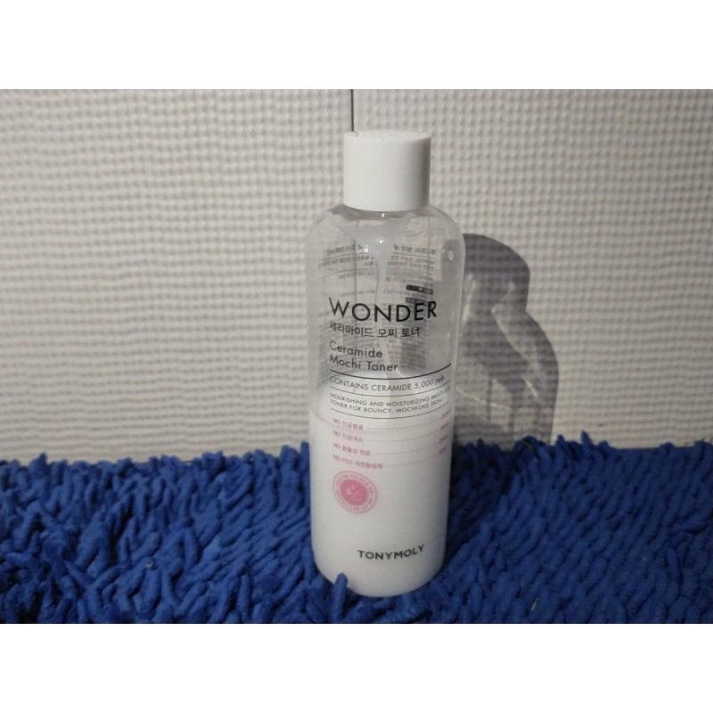 PRELOVED TONYMOLY WONDER CERAMIDE MOCHI TONER