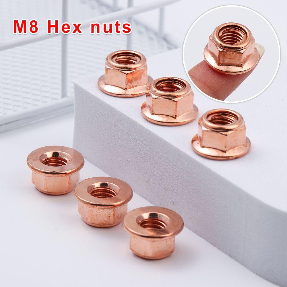 Nanas 12Pcs Mur 8mm Alat Manifold Praktis M8 Nut