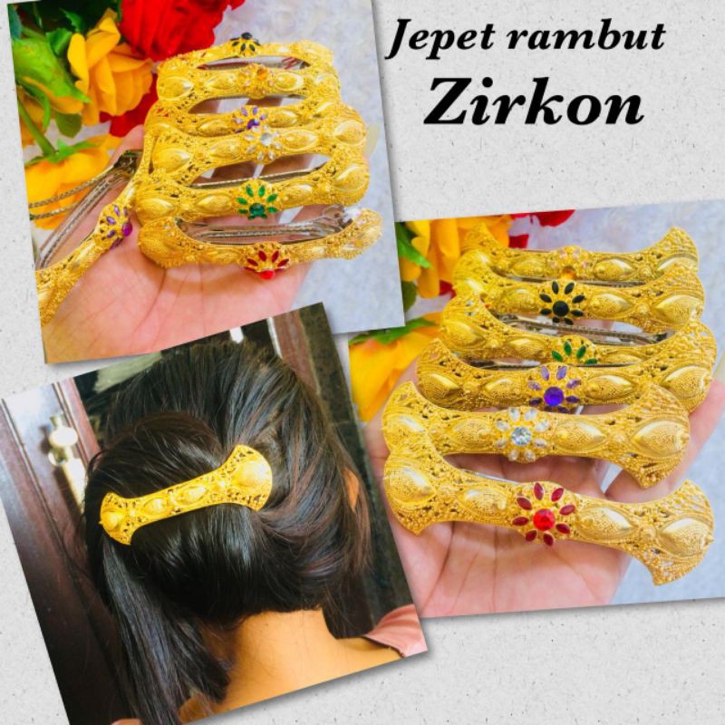 jepet rambut/Gratis mini gold 24k