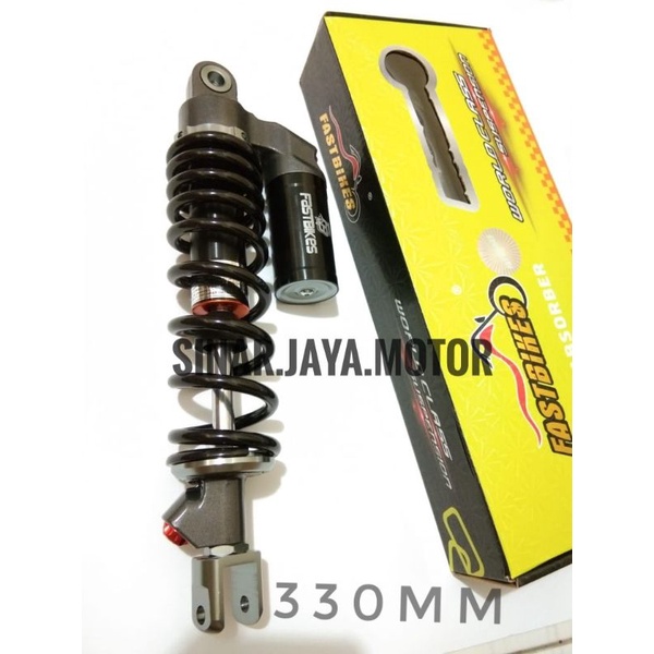 SHOCKBREAKER TABUNG ATAS METIK 310 MM 330MM VARIO 125. VARIO 150. XRIDE. BEAT FI LEXI  MIO BEAT SCOOPY VARIO MIO SOUL FINO UNIVERSAL MDL WP