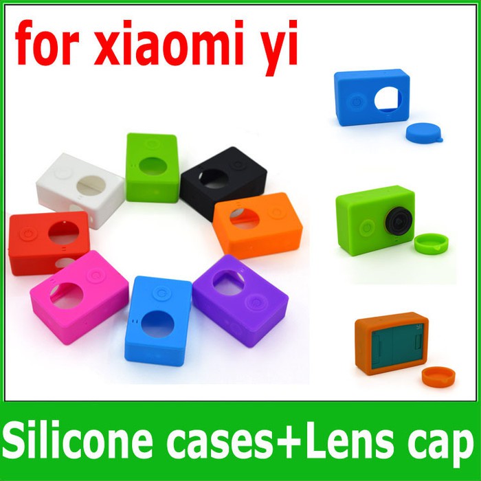 Silicon Soft protect Rubber Karet Case Cover Skin Lens Cap 