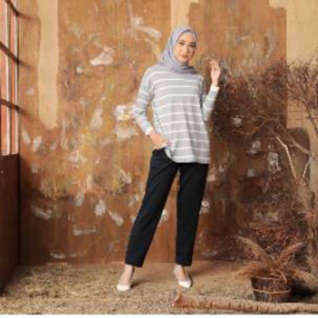 Stripes cotton sweater heaven lights