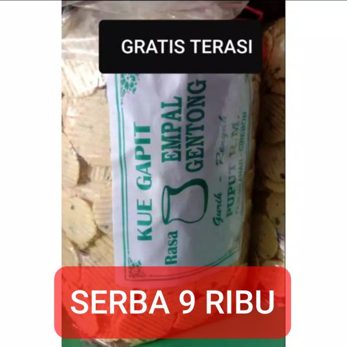 

NEW Gapit atau Simping rasa keju kacang 1kg GRATIS terasi