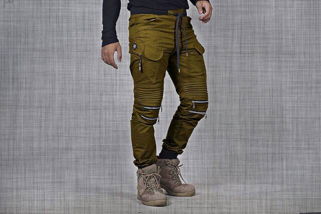 EXCLUSIVE Celana Japan/korean style ( URBAN TWIL BIKER JOGGER PANTS )