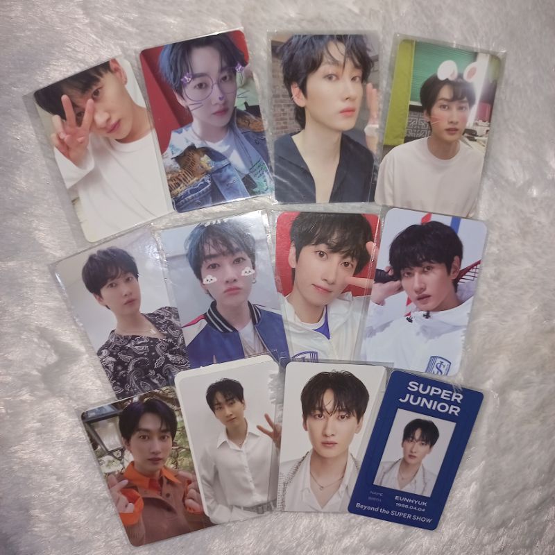 [READY STOCK] OFFICIAL PHOTOCARD SUPER JUNIOR EUNHYUK LEE HYUKJAE SUJU AR TICKET BEYOND LIVE