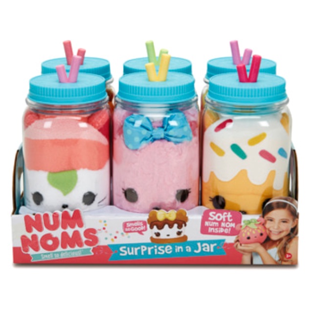 Squishy mainan numnoms num noms doll in jar