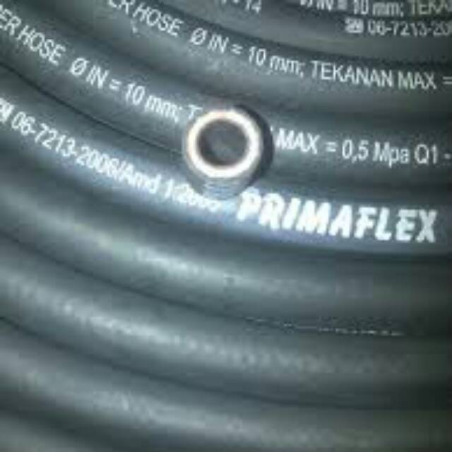 Selang gas lpg  primaflex 100%karet murni /Rubber untuk gas lpg