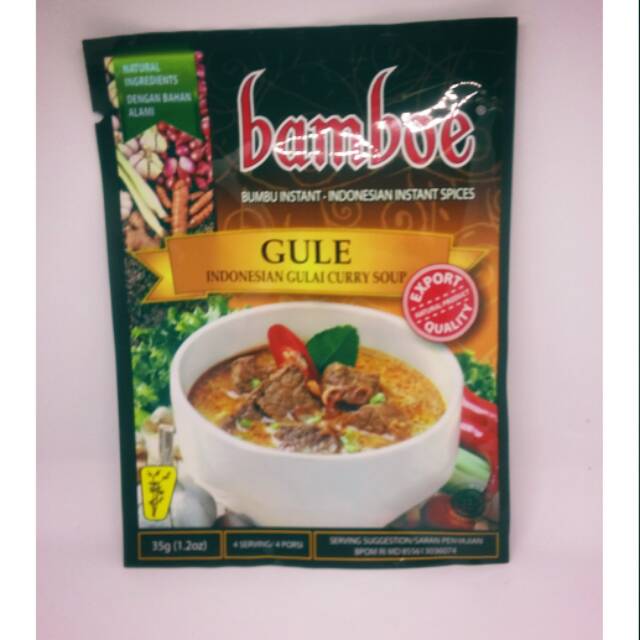 

BUMBU BAMBOE GULE / GULAII exp 2026