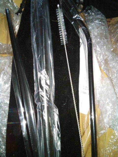 Sedotan Stainless Steel 5in1