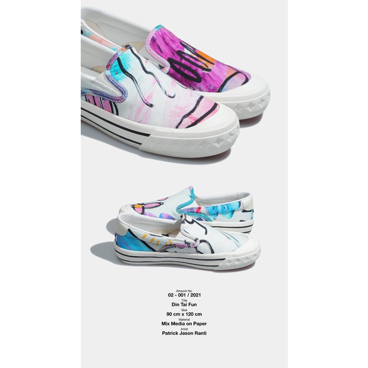 Sepatu Compass x Jason Ranty [Slip on Series]-Artwork 2