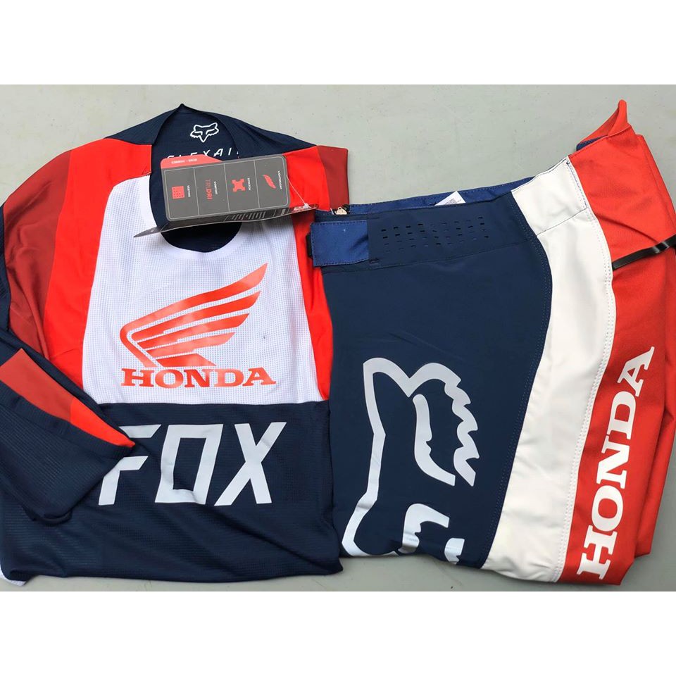Jerset Jersey Set Fox Flexair Gearset Honda Not Shift TLD Seven Thor Alpinestars Motocross 2020