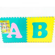 Matras puzzle evamat - evamat huruf abjad - Matras Alas Lantai - Huruf Alfabet Abjad EVAMAT ABC