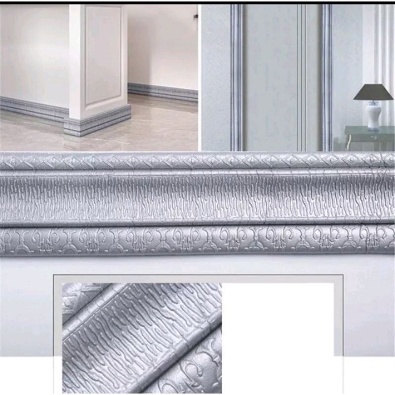 List Wallpaper Foam List Border 230x8cm tebal 5mm-1