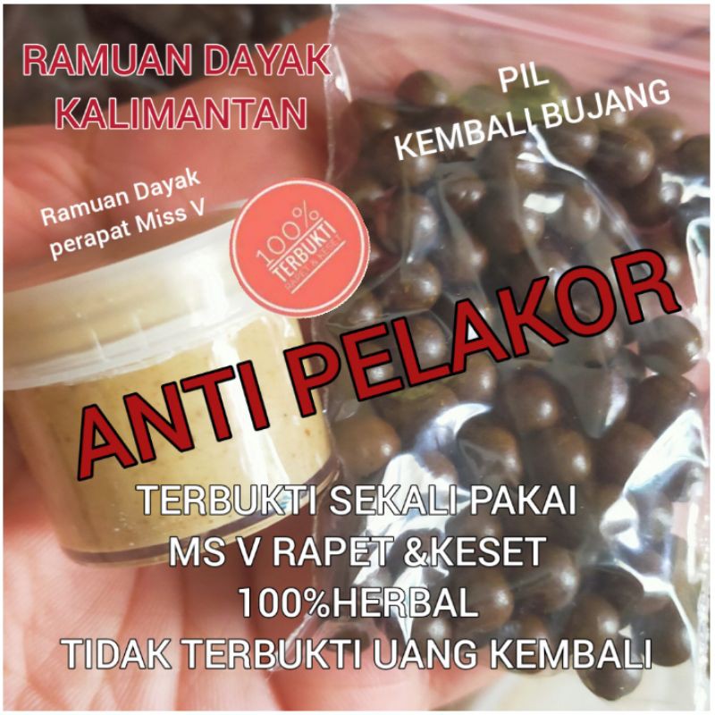 (BISA COD)Ramuan Dayak HerbalANTI PELAKOR"TIDAK TERBUKTI UANG KEMBALI