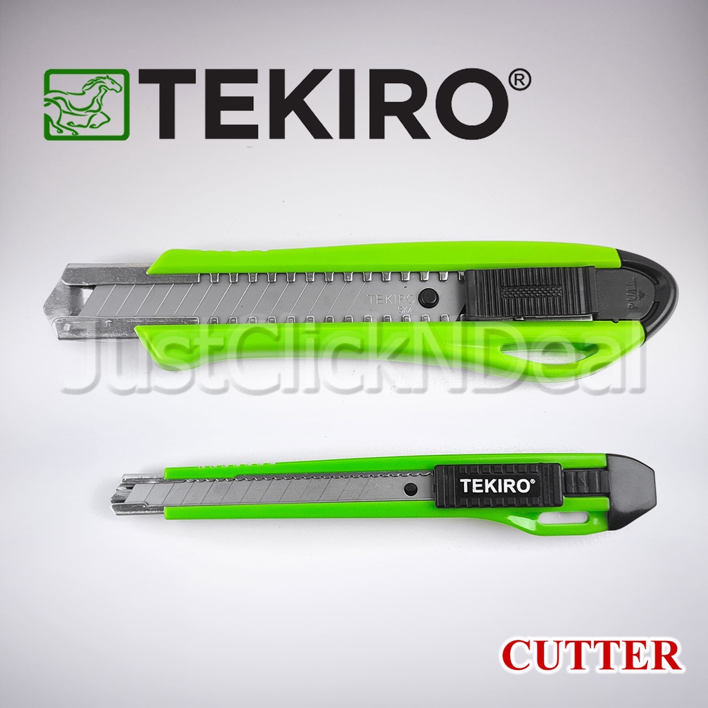 

Tekiro Pisau Cutter Besar Kecil 9 18 mm Cutter Knife
