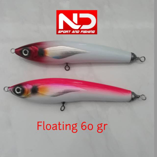 Stickbait Popper 60 gram - Umpan Pancing