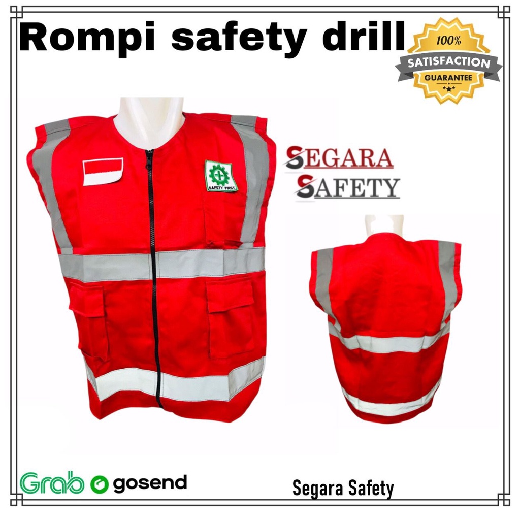 Rompi safety proyek | Rompi safety drill / BISA COD