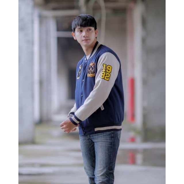 jaket baseball varsity bahan tebel terbaru vintage original the bojiel