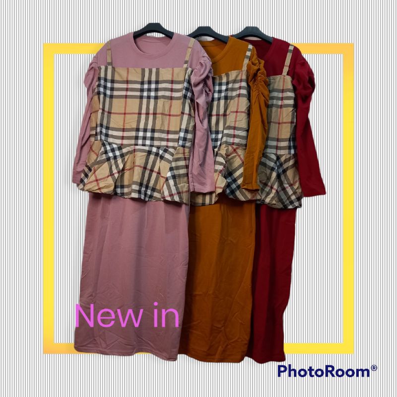 ✔ OBRAL ♨️ THERESIA GAMIS BURBERRY