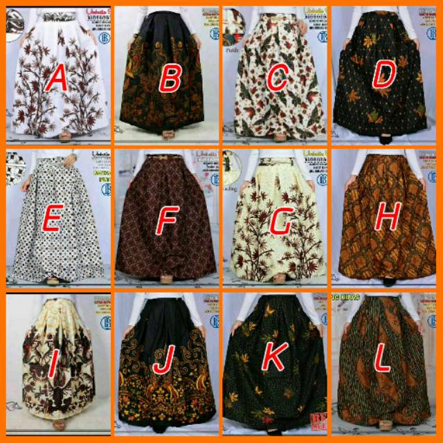 Rok Sogan Nalika Cream Batik Solo Fashion Wanita Rok Batik Modern Bawahan Batik Ori By SVJ